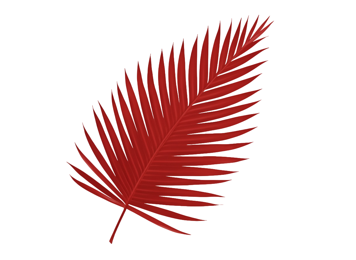 leaf decoration left