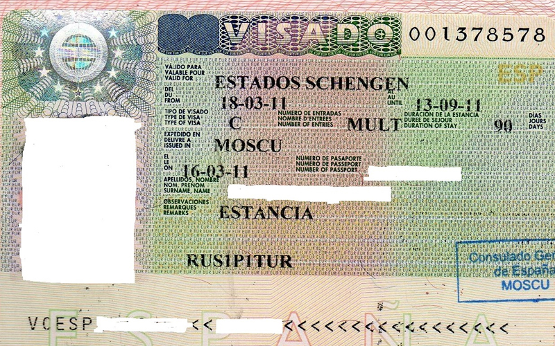 Виза в Испанию